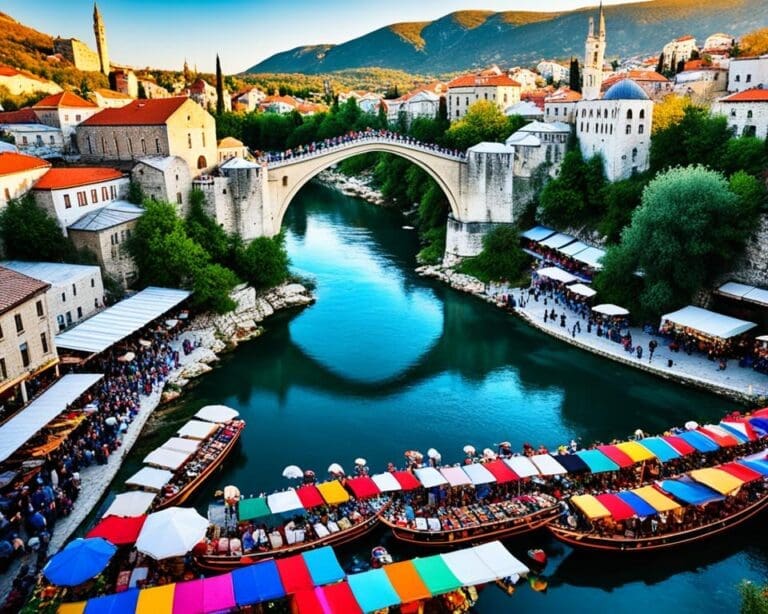 Mostar: Kulturelle Kreuzung in Bosnien und Herzegowina